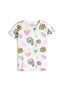 GATE Bawełniana koszulka z nadrukiem 3Y ze sklepu gateshop w kategorii Bluzki dziewczęce - zdjęcie 189236436