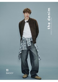 Reserved - Jeansy baggy z efektem sprania - indigo jeans ze sklepu Reserved w kategorii Jeansy męskie - zdjęcie 189237205