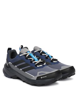 Trekkingi adidas Terrex Skychaser Ax5 Gore-Tex JR3978 Szary ze sklepu eobuwie.pl w kategorii Buty trekkingowe męskie - zdjęcie 189237226
