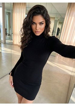 Sinsay - Sukienka z golfem - czarny ze sklepu Sinsay w kategorii Sukienki - zdjęcie 189238429