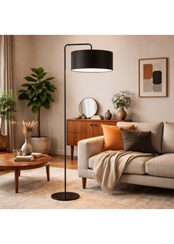 Czarna lampa stojąca do nowoczesnego salonu w stylu industrialnym BOLIVIA ze sklepu Lysne w kategorii Lampy podłogowe - zdjęcie 189238448
