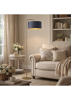 Nowoczesna lampa podłogowa do czytania BOLIVIA GOLD ze sklepu Lysne w kategorii Lampy podłogowe - zdjęcie 189238495