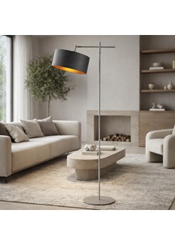 Regulowana lampa podłogowa na wysięgniku ruchomym MELTON GOLD w stylu skandynawskim ze sklepu Lysne w kategorii Lampy podłogowe - zdjęcie 189238549