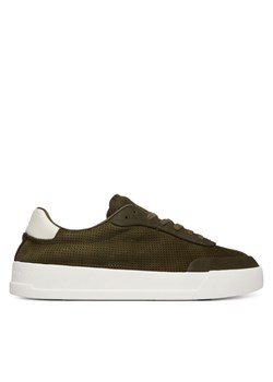 Sneakersy Tommy Hilfiger Th Court Best FM0FM05821 Zielony ze sklepu eobuwie.pl w kategorii Buty sportowe męskie - zdjęcie 189238796