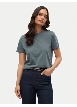 Vero Moda T-Shirt Paulina 10316991 Zielony Regular Fit ze sklepu MODIVO w kategorii Bluzki damskie - zdjęcie 189239116