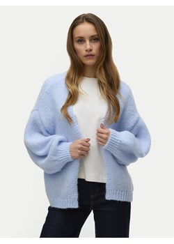 Vero Moda Kardigan Maybe 10273101 Błękitny Oversize ze sklepu MODIVO w kategorii Swetry damskie - zdjęcie 189239119