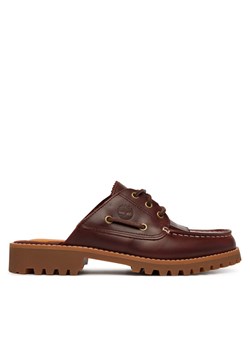 Timberland Klapki Noreen Mule TB0A4198EIW1 Bordowy ze sklepu MODIVO w kategorii Klapki damskie - zdjęcie 189239135