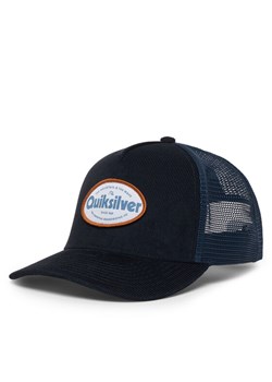 Quiksilver Czapka z daszkiem Happy French Hours  EQYHA03413 Granatowy ze sklepu MODIVO w kategorii Czapki z daszkiem męskie - zdjęcie 189239179