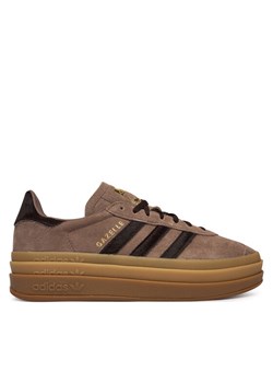 adidas Sneakersy Gazelle Bold IH4202 Brązowy ze sklepu MODIVO w kategorii Buty sportowe damskie - zdjęcie 189239189