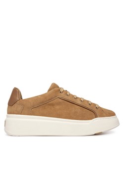 Max Mara Sneakersy 2614761031650 Beżowy ze sklepu MODIVO w kategorii Buty sportowe damskie - zdjęcie 189239966