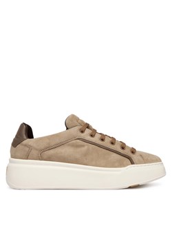 Max Mara Sneakersy 2614761031650 Beżowy ze sklepu MODIVO w kategorii Buty sportowe damskie - zdjęcie 189239967