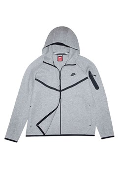 Bluza męska Nike Tech Fleece Windrunner Full-Zip HV0949-063 - szara ze sklepu streetstyle24.pl w kategorii Bluzy męskie - zdjęcie 189241306