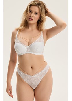 Esotiq koronkowe figi z łańcuszkiem Netsi 43575-00X, Kolor biały, Rozmiar L, Esotiq ze sklepu Intymna w kategorii Majtki damskie - zdjęcie 189241389