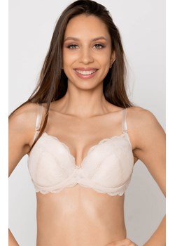 Biustonosz push-up beżowy Amelia 19202, Kolor beżowy, Rozmiar 65C, Mediolano ze sklepu Intymna w kategorii Biustonosze - zdjęcie 189241665