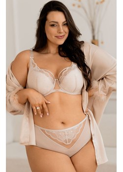 Biustonosz półusztywniany semi-soft beżowy Amelia 19203, Kolor beżowy, Rozmiar 100B, Mediolano ze sklepu Intymna w kategorii Biustonosze - zdjęcie 189241669