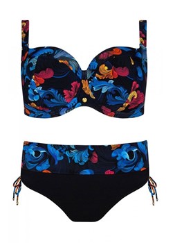 Strój kąpielowy dwuczęściowy Self S 995 V1PN3 Pandora 3, Kolor czarno-niebieski, Rozmiar 38F/M, Self ze sklepu Intymna w kategorii Stroje kąpielowe - zdjęcie 189241746