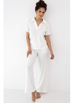 Sensis piżama damska dwuczęściowa Zuri, Kolor ecru, Rozmiar S, SENSIS ze sklepu Intymna w kategorii Piżamy damskie - zdjęcie 189241778