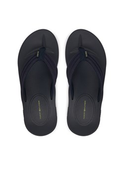 Japonki Tommy Hilfiger Molded Hilfiger Lth Beach Sandal FM0FM05802 Granatowy ze sklepu eobuwie.pl w kategorii Klapki męskie - zdjęcie 189241916