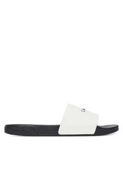 Klapki Calvin Klein Ess Slide Monobrand Cv HM0HM02107 Biały ze sklepu eobuwie.pl w kategorii Klapki męskie - zdjęcie 189241949