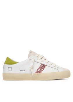 Sneakersy D.A.T.E. Hill Low W441-HL-CA Biały ze sklepu eobuwie.pl w kategorii Buty sportowe damskie - zdjęcie 189241988