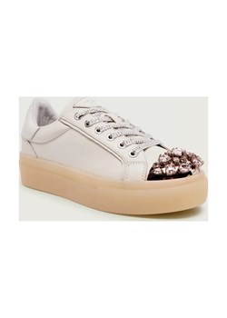 Kurt Geiger Skórzane sneakersy CRYSTAL ze sklepu Gomez Fashion Store w kategorii Buty sportowe damskie - zdjęcie 189242778