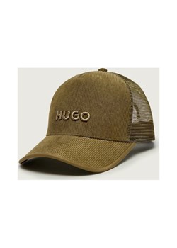 HUGO Sztruksowa bejsbolówka Marsel-Trucker-CO-PT ze sklepu Gomez Fashion Store w kategorii Czapki z daszkiem męskie - zdjęcie 189242797
