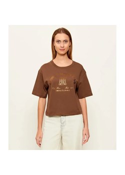 Armani Exchange T-shirt | Cropped Fit ze sklepu Gomez Fashion Store w kategorii Bluzki damskie - zdjęcie 189243978