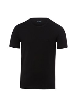 BOSS T-shirty pakowane po 3 szt. Mężczyźni Bawełna czarny jednolity ze sklepu vangraaf w kategorii Podkoszulki męskie - zdjęcie 189244247