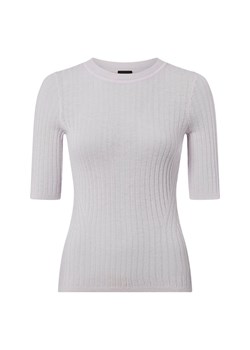 BOSS Orange Damska koszula z dzianiny z wełną pierwotną - Fennini Kobiety wełna ze strzyży różowy jednolity ze sklepu vangraaf w kategorii Bluzki damskie - zdjęcie 189244255