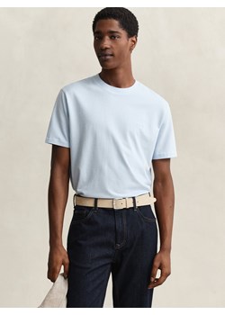 Gant Koszulka męska Mężczyźni Bawełna (100%) brudny róż marmurkowy ze sklepu vangraaf w kategorii T-shirty męskie - zdjęcie 189244298