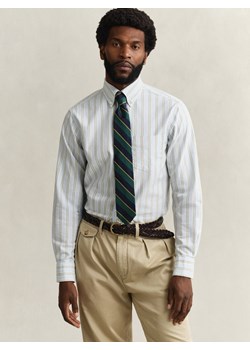 Gant Męska koszula casual Mężczyźni Regular Fit Bawełna jasnoniebieski w paski ze sklepu vangraaf w kategorii Koszule męskie - zdjęcie 189244299