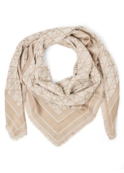 Calvin Klein Szalik damski Kobiety Modal taupe wzorzysty ze sklepu vangraaf w kategorii Szaliki i chusty damskie - zdjęcie 189244315