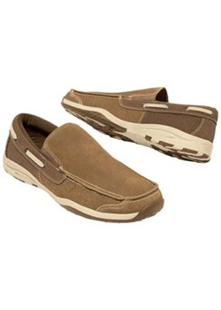 Żeglarskie mokasyny z gumkami ze sklepu Atlas For Men w kategorii Mokasyny męskie - zdjęcie 189244438