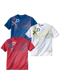 Zestaw 3 koszulek Sport Performer ze sklepu Atlas For Men w kategorii T-shirty męskie - zdjęcie 189244458