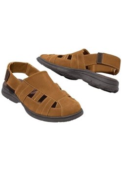 Letnie sandały z rzepami ze sklepu Atlas For Men w kategorii Sandały męskie - zdjęcie 189244459