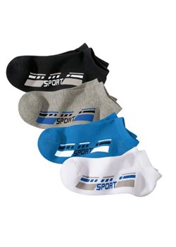 Zestaw 4 par sportowych skarpet ze sklepu Atlas For Men w kategorii Skarpetki męskie - zdjęcie 189244466