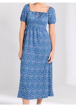 Sinsay - Sukienka midi w kwiaty - wielobarwny ze sklepu Sinsay w kategorii Sukienki - zdjęcie 189247277