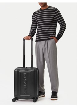 Walizka kabinowa Hunter CEO-HUNTER-S-001-08-BLACK Czarny ze sklepu eobuwie.pl w kategorii Walizki - zdjęcie 189247467