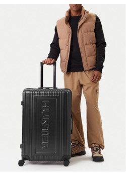 Walizka duża Hunter CEO-HUNTER-L-001-08-BLACK Czarny ze sklepu eobuwie.pl w kategorii Walizki - zdjęcie 189247496