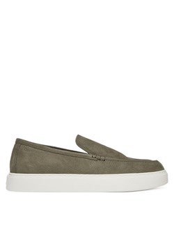 Mokasyny Calvin Klein Hybrid Moccasin Nu HM0HM01902 Zielony ze sklepu eobuwie.pl w kategorii Mokasyny męskie - zdjęcie 189247499