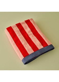 BELLA MAISON Ręcznik kąpielowy "Line" w kolorze jasnoróżowo-czerwonym - 150 x 90 cm ze sklepu Limango Polska w kategorii Ręczniki - zdjęcie 189247836