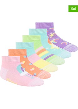 Skechers Skarpety (6 par) ze wzorem ze sklepu Limango Polska w kategorii Skarpetki dziecięce - zdjęcie 189247849