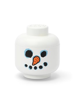 LEGO Pojemnik "Snowman" w kolorze białym - wys. 19,5 x Ø 16 cm ze sklepu Limango Polska w kategorii Pojemniki kuchenne - zdjęcie 189247899