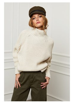 Joséfine Wełniany sweter "Baby" w kolorze kremowym ze sklepu Limango Polska w kategorii Swetry damskie - zdjęcie 189248055