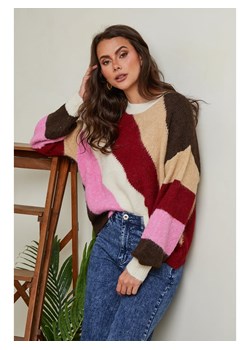 Joséfine Sweter "Bagamer" ze wzorem ze sklepu Limango Polska w kategorii Swetry damskie - zdjęcie 189248065