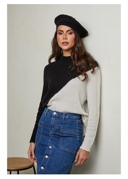 Joséfine Sweter "Csorna" w kolorze biało-czarnym ze sklepu Limango Polska w kategorii Swetry damskie - zdjęcie 189248155