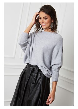 Joséfine Sweter "Dragor" w kolorze jasnoszarym ze sklepu Limango Polska w kategorii Swetry damskie - zdjęcie 189248198