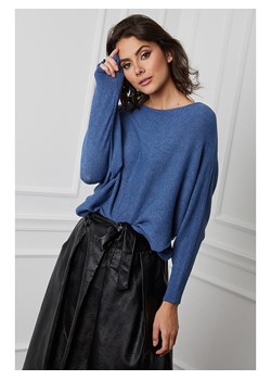 Joséfine Sweter "Dragor" w kolorze niebieskim ze sklepu Limango Polska w kategorii Swetry damskie - zdjęcie 189248206
