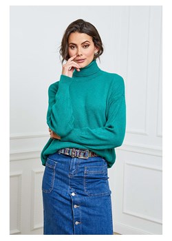 Joséfine Golf "Elona" w kolorze zielonym ze sklepu Limango Polska w kategorii Swetry damskie - zdjęcie 189248268