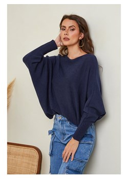 Joséfine Sweter "Hajos" w kolorze granatowym ze sklepu Limango Polska w kategorii Swetry damskie - zdjęcie 189248297